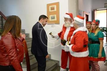 Presentación de la visita de Papá Noel a Telde (Foto TA)